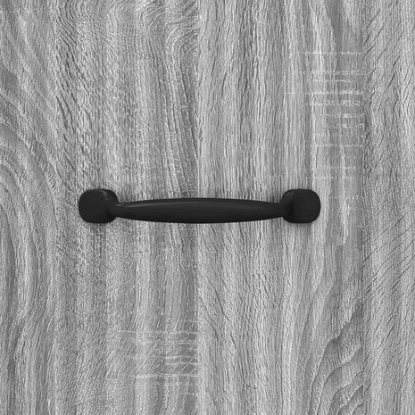 ladekast 33 x 34,5 x 87 cm Bewerkt hout Grijs sonoma 9