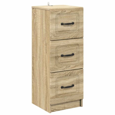 ladekast Sonoma Eiken 33 x 34,5 x 87 cm Bewerkt hout 2
