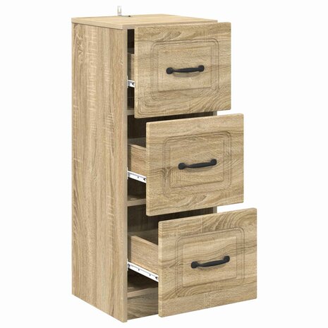 ladekast Sonoma Eiken 33 x 34,5 x 87 cm Bewerkt hout 5