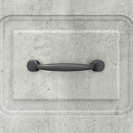 ladekast Betongrijs 33 x 34,5 x 87 cm Bewerkt hout 9