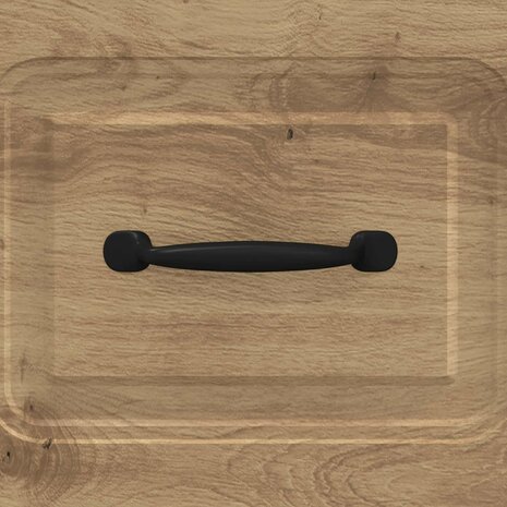 ladekast 33 x 34,5 x 87 cm Bewerkt hout Artisanaal eiken 9