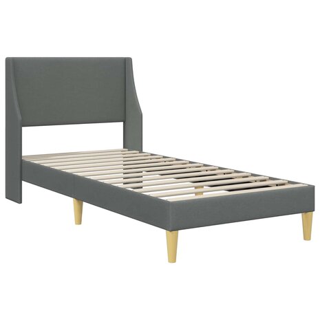 Bedframe met matras met hoofdeinde Polyester 4