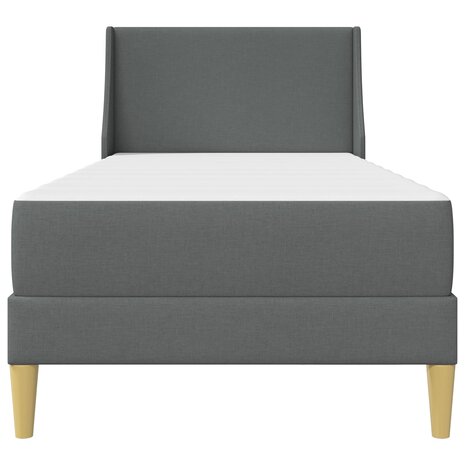 Bedframe met matras met hoofdeinde Polyester 6