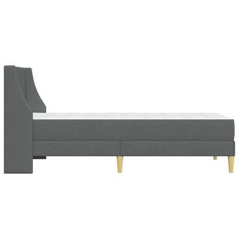 Bedframe met matras met hoofdeinde Polyester 7
