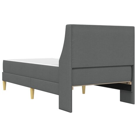 Bedframe met matras met hoofdeinde Polyester 8