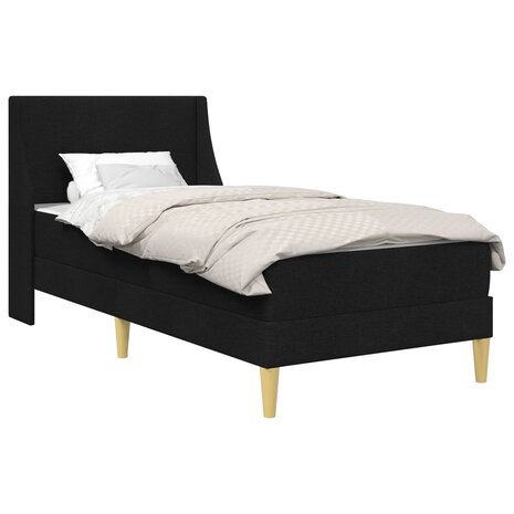 Bedframe met matras met hoofdeinde Polyester 2