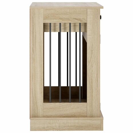 Hondenbench Meubel Sonoma Eiken 80 x 47,5 x 80 cm Bewerkt hout 5