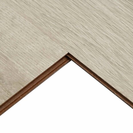 Laminaatvloer Wit gewassen Bruin 101 x 20 x 0,8 cm 5 st 3