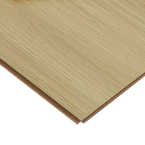 Laminaatvloer Zacht Cr&egrave;me 101 x 20 x 0,8 cm 5 st Bewerkt hout 4