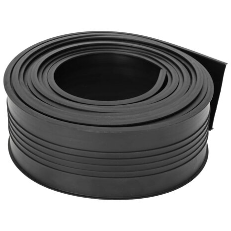 Garage Deurafsluiting Zwart 70 x 6 mm 3 m PVC 2