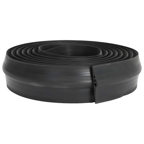 Drempelprofiel voor garagedeur Zwart 78 x 14 mm 2 m EPDM-rubber 2