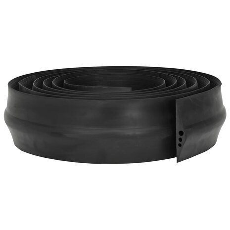 Drempelprofiel voor garagedeur Zwart 75 x 12 mm 4 m EPDM-rubber 2