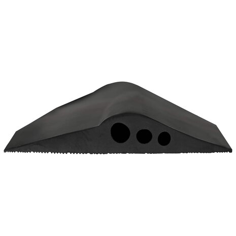 Drempelprofiel voor garagedeur Zwart 75 x 12 mm 5 m EPDM-rubber 3