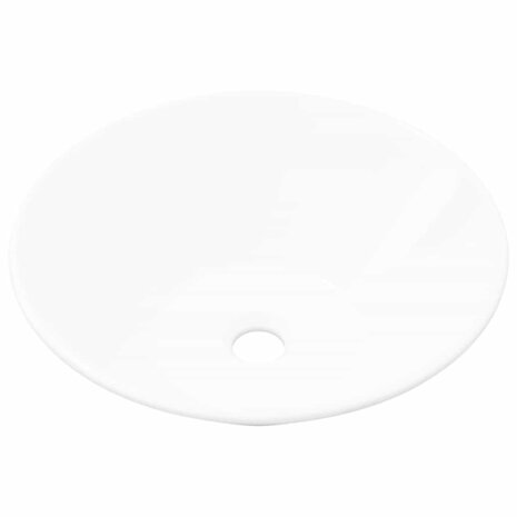 Keramische wasbak taps (wit) 2