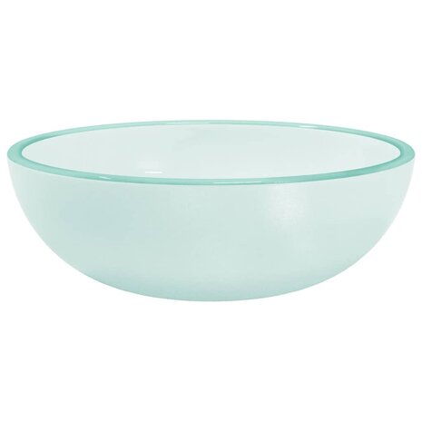 Wasbak 35x12 cm gehard glas mat 2