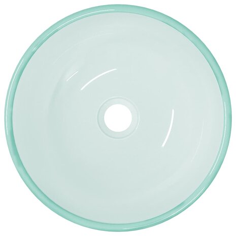 Wasbak 35x12 cm gehard glas mat 3
