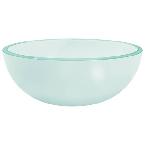 Wasbak 30x12 cm gehard glas mat 2