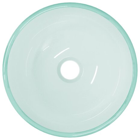 Wasbak 30x12 cm gehard glas mat 3