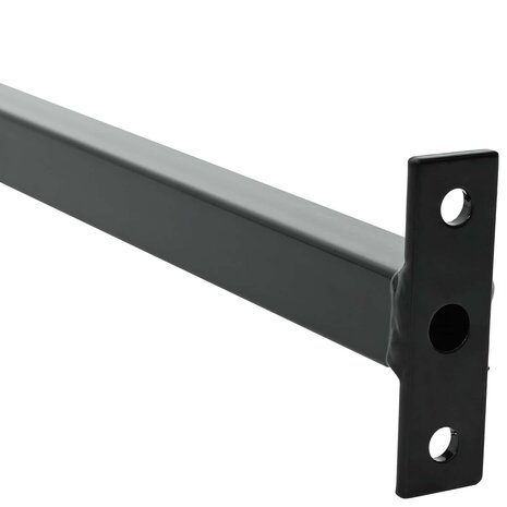Verstelbare raamveiligheidsbalk 3 st 710 -1200 mm Staal Zwart 3
