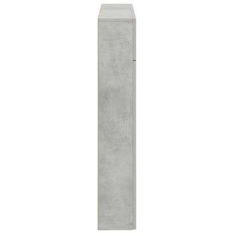 Haardombouw Betongrijs 102 x 18 x 100,5 cm Bewerkt hout 7