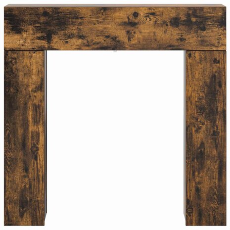 Haardombouw Gerookt eiken 102 x 18 x 100,5 cm Bewerkt hout 6