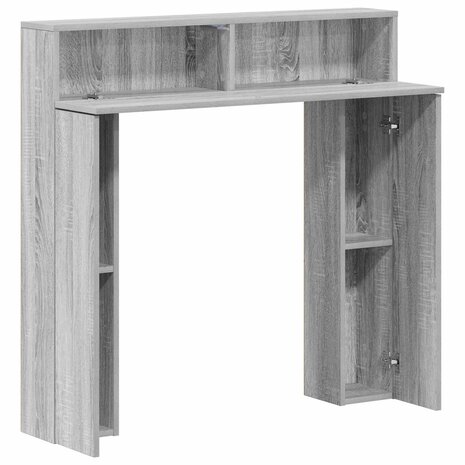 Haardombouw Grijs Sonoma 102 x 18 x 100,5 cm Bewerkt hout 5
