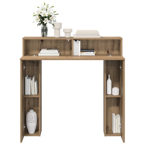 Haardombouw Artisanaal eiken 102 x 18 x 100,5 cm 4