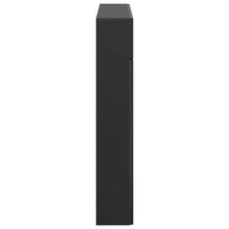 Haardombouw Zwart 102 x 18 x 100,5 cm Bewerkt hout 7
