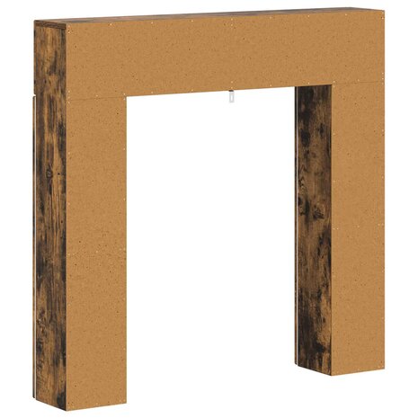 Haardombouw Gerookt eiken 102 x 18 x 100,5 cm Bewerkt hout 8
