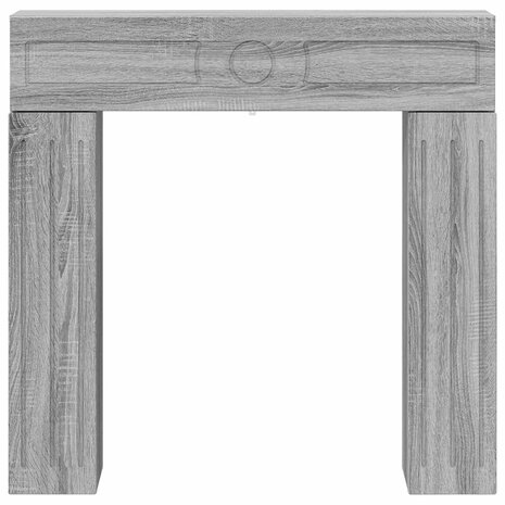 Haardombouw Grijs Sonoma 102 x 18 x 100,5 cm Bewerkt hout 6