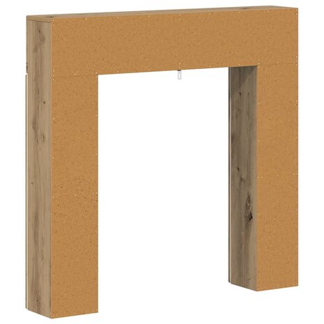 Haardombouw Artisanaal eiken 102 x 18 x 100,5 cm 8