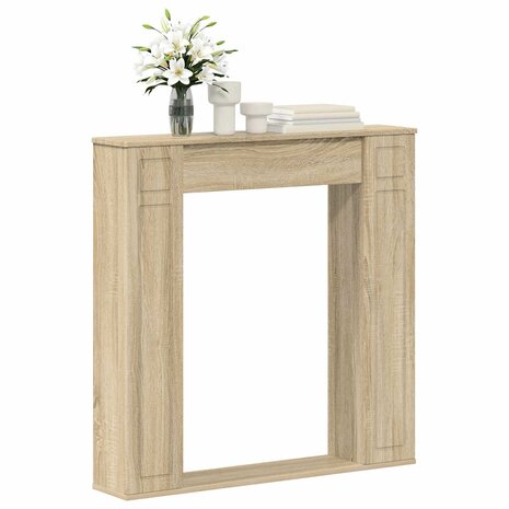 Haardombouw Sonoma Eiken 100 x 20 x 100 cm Bewerkt hout 3