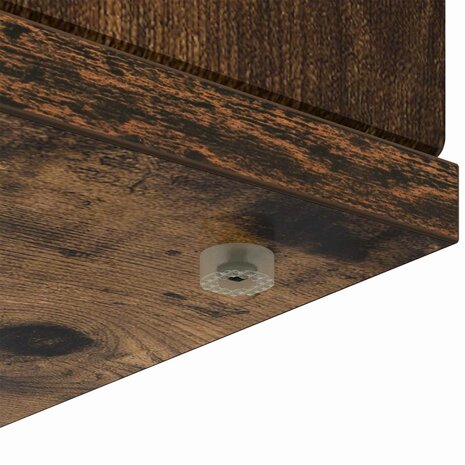 Haardombouw Gerookt eiken 100 x 20 x 100 cm Bewerkt hout 8