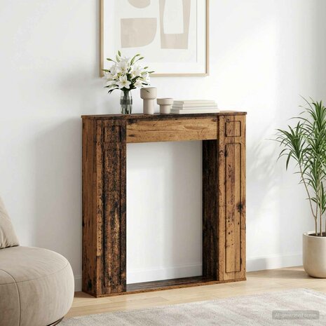Haardombouw Oud hout 100 x 20 x 100 cm Bewerkt hout 1