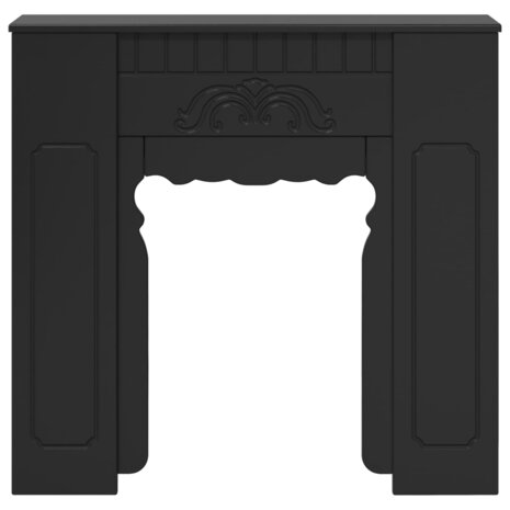 Haardombouw Zwart 93 x 20 x 89 cm Bewerkt hout 4