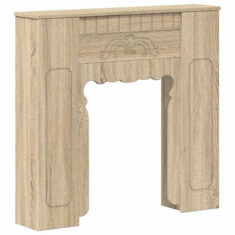 Haardombouw Sonoma Eiken 93 x 20 x 89 cm Bewerkt hout 2