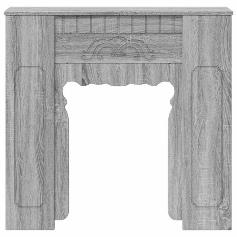 Haardombouw Grijs Sonoma 93 x 20 x 89 cm Bewerkt hout 4