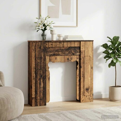 Haardombouw Oud hout 93 x 20 x 89 cm Bewerkt hout 1
