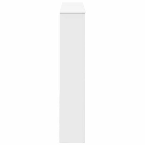 Haardombouw Wit 102 x 20 x 102 cm Bewerkt hout 5