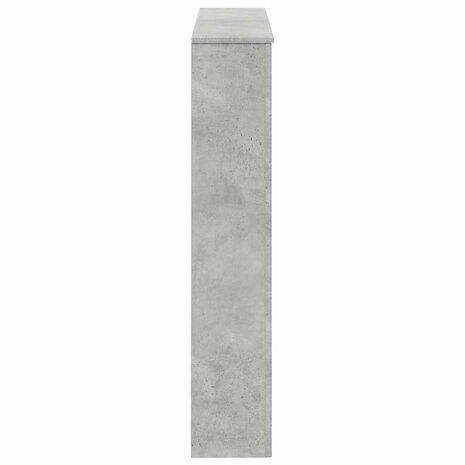 Haardombouw Betongrijs 102 x 20 x 102 cm Bewerkt hout 5