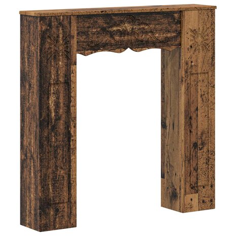 Haardombouw Oud hout 102 x 20 x 102 cm Bewerkt hout 2