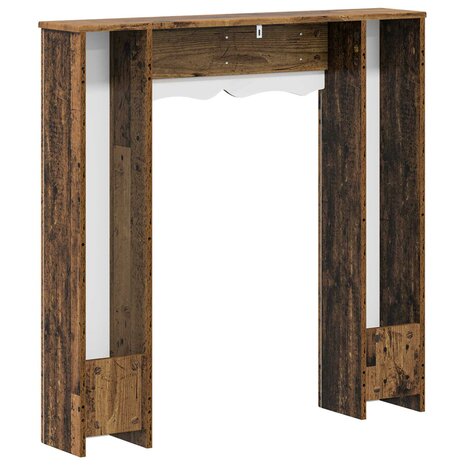 Haardombouw Oud hout 102 x 20 x 102 cm Bewerkt hout 6
