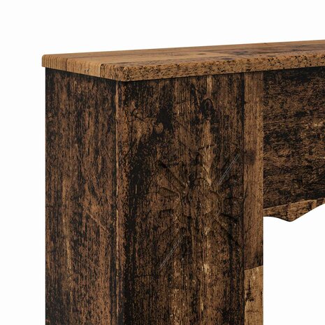 Haardombouw Oud hout 102 x 20 x 102 cm Bewerkt hout 7