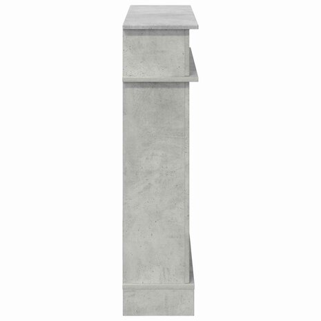 Haardombouw Betongrijs 102 x 26 x 100 cm Bewerkt hout 5