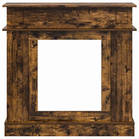 Haardombouw Gerookt eiken 102 x 26 x 100 cm Bewerkt hout 4