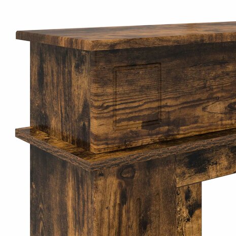 Haardombouw Gerookt eiken 102 x 26 x 100 cm Bewerkt hout 7