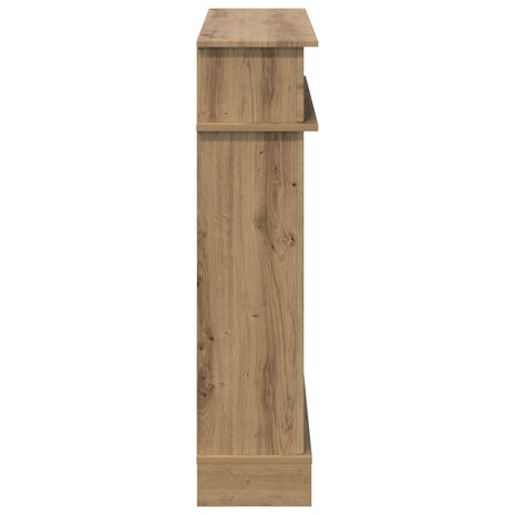 Haardombouw Artisanaal eiken 102 x 26 x 100 cm Bewerkt hout 5