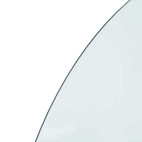 Vuurplaats Glazen Plaat Doorzichtig 1000 x 500 mm Glas 6