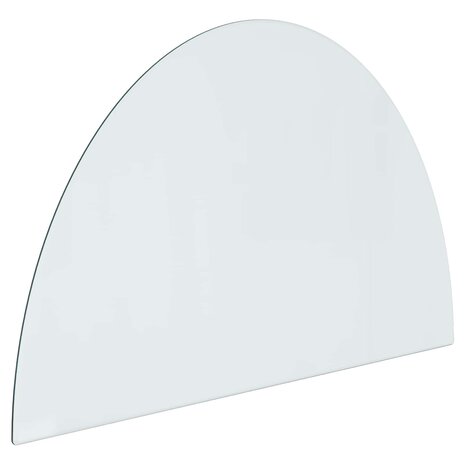 Vuurplaats Glazen Plaat Doorzichtig 800 x 500 mm Glas 2