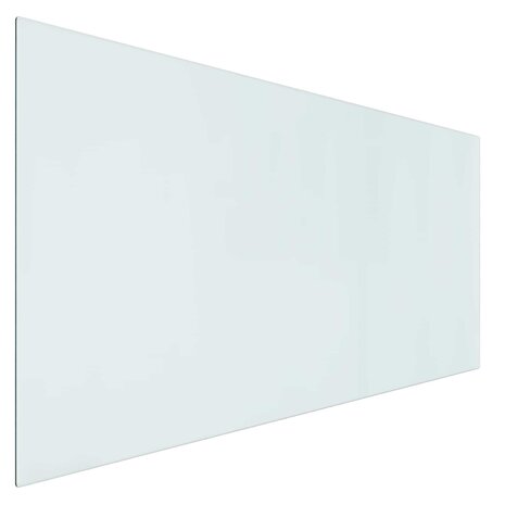 Vuurplaats Glazen Plaat Transparant 120 x 60 cm Glas 2